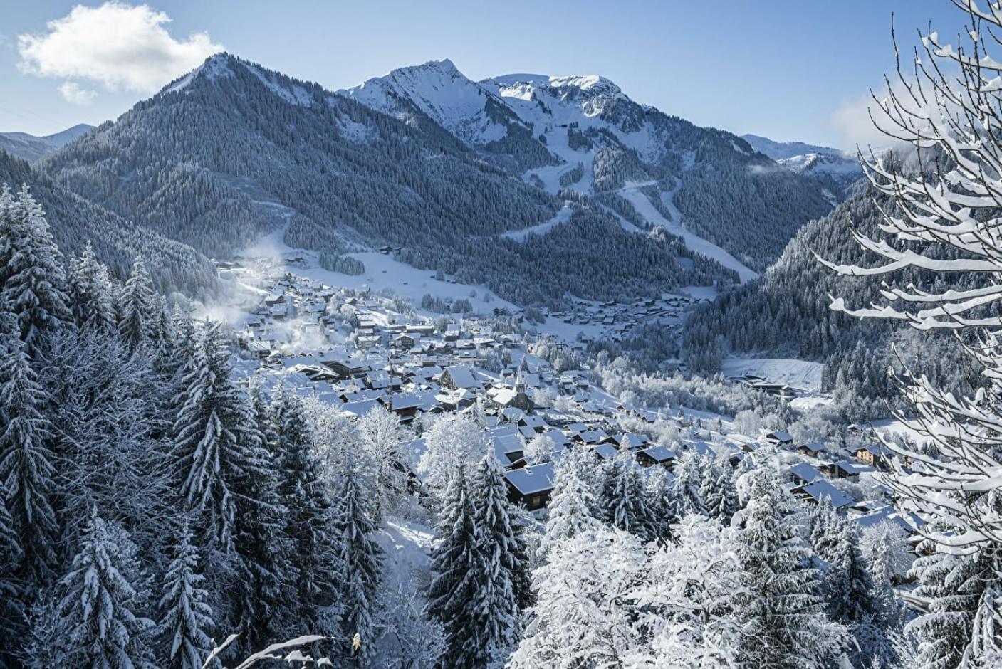 Toison Blanche Tba3 Cosy & Mountain 4 Pers Appartement Châtel Buitenkant foto
